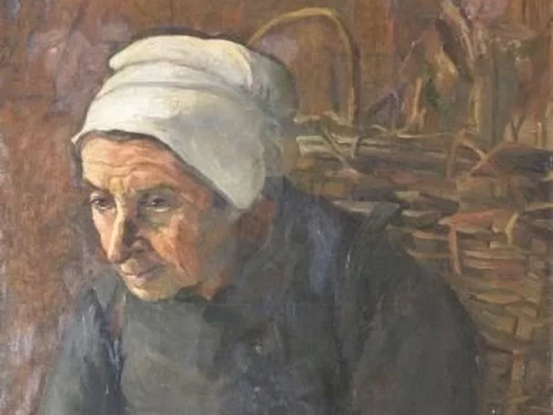 1888-Marie-Jeanne Lagarde-Brochot - Contadina con cesto